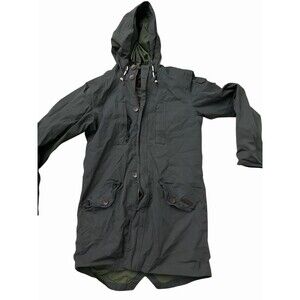 Craghoppers Men’s Aquadry Waterproof Hooded Jacket Green Size M Travel Coat